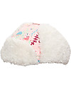 FlapJackKids Cappello Aviatore Idrorepellente e Antivento - Fiori - Morbido Tessuto Sherpa Cappelli Invernali