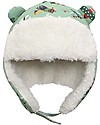 FlapJackKids Cappello Aviatore Idrorepellente e Antivento - Orso - Morbido Tessuto Sherpa Cappelli Invernali