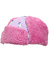 FlapJackKids Cappello Aviatore Idrorepellente e Antivento - Unicorno Lilla - Morbido Tessuto Sherpa Cappelli Invernali