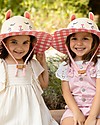 FlapJackKids Cappello di Paglia Anti-UV SPF 50+ - Coniglietto Cappelli Estivi