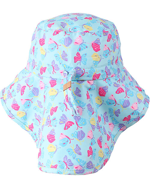 FlapJackKids Cappello Estivo con Paracollo - Anti-UV SPF50+ - Farfalla Cappelli Estivi