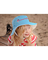 FlapJackKids Cappello Estivo Reversibile Anti-UV SPF 50+, Delfino+Fenicottero - 100% cotone Cappelli Estivi