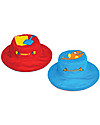 FlapJackKids Cappello Estivo Reversibile Anti-UV SPF 50+, Secchiello+Pesciolino - 100% cotone Cappelli Estivi