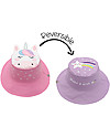 FlapJackKids Cappello Estivo Reversibile Anti-UV SPF 50+ - Unicorno+Stella - 100% Cotone Cappelli Estivi