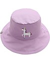 FlapJackKids Cappello Estivo Reversibile da Colorare con Pennarelli - 100% Cotone - Unicorno Cappelli Estivi