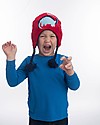 FlapJackKids Cappello Invernale Bimbo Reversibile Pile SPF 50 - Dino Cappelli Invernali