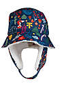 FlapJackKids Cappello Invernale Bucket - Forest - Morbido Tessuto Sherpa Cappelli Invernali