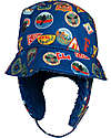 FlapJackKids Cappello Invernale Bucket - Patches - Morbido Tessuto Sherpa Cappelli Invernali