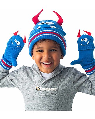 FlapJackKids Cappello Invernale Lavorato a Maglia - Monster Cappelli Invernali