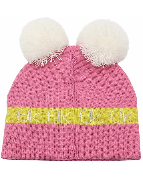 FlapJackKids Cappello Invernale Lavorato a Maglia - Occhiali da Sci Rosa Cappelli Invernali