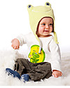 FlapJackKids Cappello Invernale Reversibile Anti-UV SPF 50+, Rana+Orso - 100% pile Cappelli Invernali
