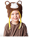 FlapJackKids Cappello Invernale Reversibile Pile SPF 50 - Leone/Scimmietta Cappelli Invernali