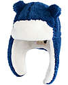 FlapJackKids Cappello Invernale Trapper - con Orecchie - Navy - Morbido Tessuto Sherpa Cappelli Invernali