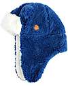 FlapJackKids Cappello Invernale Trapper - con Orecchie - Navy - Morbido Tessuto Sherpa Cappelli Invernali