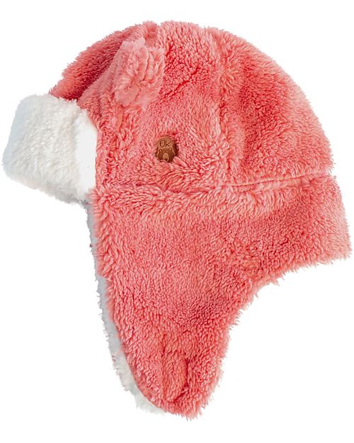 FlapJackKids Cappello Invernale Trapper - con Orecchie - Rosa - Morbido Tessuto Sherpa Cappelli Invernali