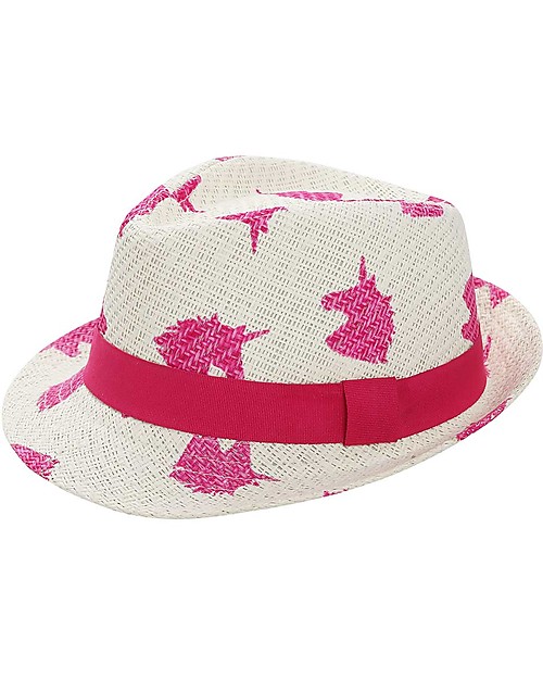 FlapJackKids Cappello Modello Fedora - Unicorno Cappelli Estivi
