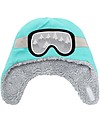 FlapJackKids Cappello Reversibile Tessuto Sherpa - Lupo + Occhiali da Sci - Ultra Morbido Cappelli Invernali