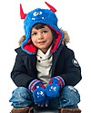 FlapJackKids Cappello Reversibile Tessuto Sherpa - Monsters - Ultra Morbido Cappelli Invernali