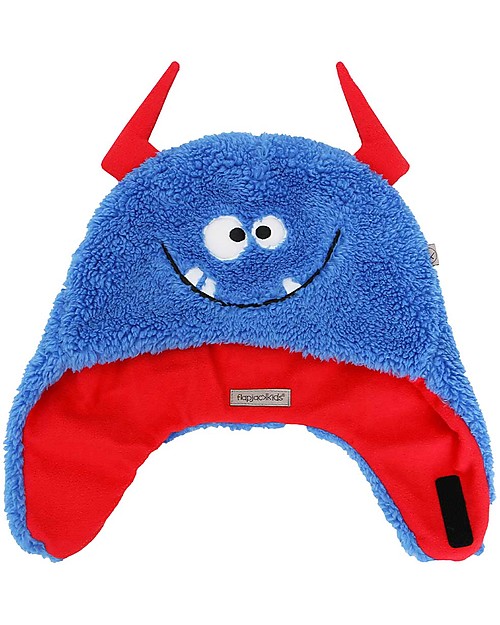 FlapJackKids Cappello Reversibile Tessuto Sherpa - Monsters - Ultra Morbido Cappelli Invernali