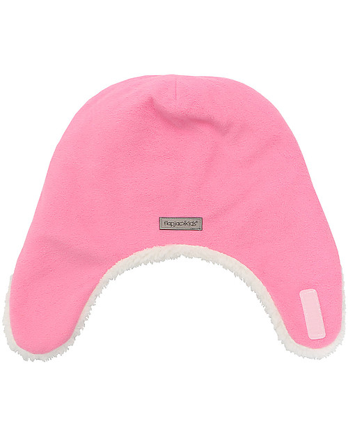 FlapJackKids Cappello Reversibile Tessuto Sherpa - Orso Polare + Occhiali da Sci - Ultra Morbido Cappelli Invernali