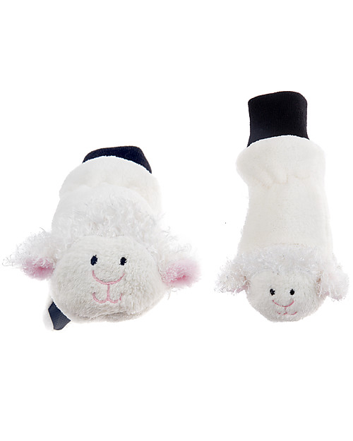 FlapJackKids Guanti-Pupazzo Agnello in Caldissimo Pile, 2-6 anni Guanti