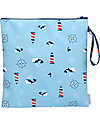 FlapJackKids Pochette Impermeabile Porta Costume - Squalo/Granchio/Navi Trousse e Pochette