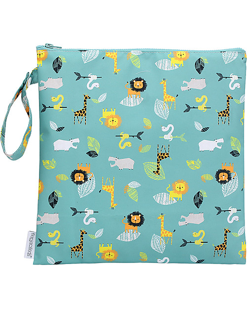 FlapJackKids Pochette Impermeabile Porta Costume - Zoo Trousse e Pochette