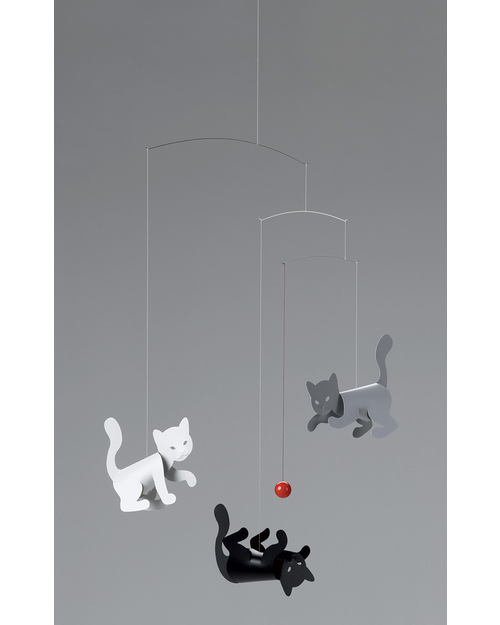 Flensted Giostrina Gattini - Kitty Cats (si muove da sola!) Giostrine