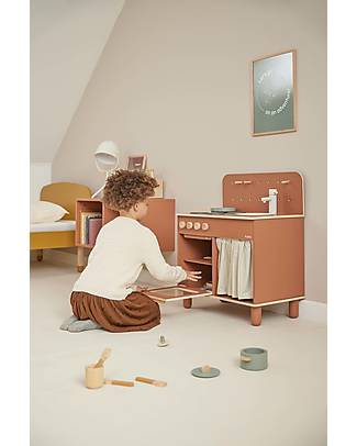 Flexa Cucina Giocattolo - Blush - 35,5 x 60 x 75 cm Cucine Giocattolo
