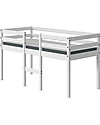 Flexa Letto Junior Semi-Elevato Alfred - 160 x 70 cm - con Sponde Lettini con Sbarre