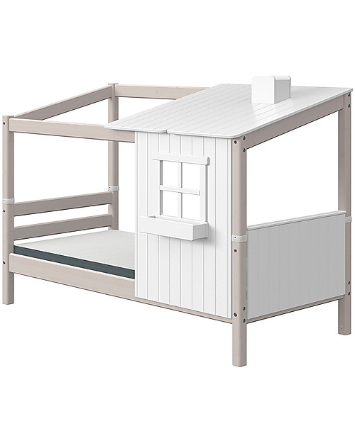 Flexa Letto Singolo Classic con Casetta - 200x90 cm Letti Singoli