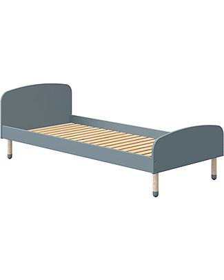 Flexa Letto Singolo Dots con Sponde - 200x90 cm - Celeste Letti Singoli