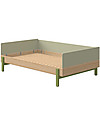 Flexa Letto Singolo Popsicle e Divano - 200x120 cm - Verde Letti Singoli