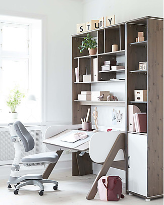 Flexa Scrivania Study Woody - 120x70 cm - Regolabile in Altezza e Inclinazione Scrivanie