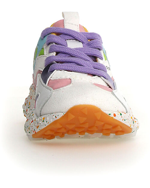 Flower Mountain Sneakers Saburo Junior Fabbric Multi Pepper Sole