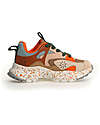 Flower Mountain Sneakers Saburo Junior - Fabbric Multi Pepper Sole - Sabbia/Tortora Scarpe