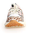 Flower Mountain Sneakers Yamano 3 Junior - Animalier - Beige e Multi - Ecopelle e Tessuto Tecnico Riciclato Scarpe