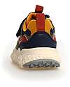 Flower Mountain Sneakers Yamano 3 Junior - Nylon - Blu Navy/Talpa - Ecopelle Sneakers