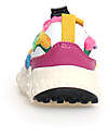 Flower Mountain Sneakers Yamano 3 Junior - Teddy - Multicolore - Ecopelle e Tessuto Tecnico Riciclato Scarpe