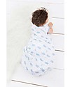 Fresk Sacco Nanna Estivo, Balena Blu, 12-18m - Mussola di cotone bio doppio strato Sacchi Nanna