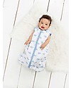 Fresk Sacco Nanna Estivo, Balena Blu, 12-18m - Mussola di cotone bio doppio strato Sacchi Nanna