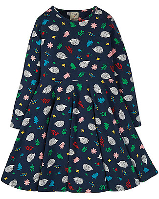 Frugi Abito Skater Sofia - Ricci - Cotone bio elasticizzato Vestiti