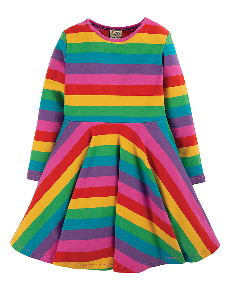 Costume da hippie per bambina arcobaleno: ,e vestiti di carnevale online -  Vegaoo