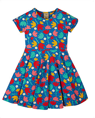 Frugi Abito Spring Skater - Fiori di Loto - Cotone Bio Vestiti