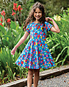 Frugi Abito Spring Skater - Fiori di Loto - Cotone Bio Vestiti_