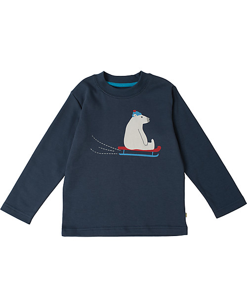 Frugi Ace, Pigiama Unisex con Orso Polare - 100% cotone bio Pigiami