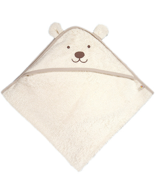 Frugi Asciugamano con Orso Polare - 100% Cotone Bio Accappatoi e Asciugamani