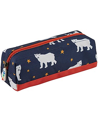 Frugi Astuccio Crafty - Orso Polare - Fatto con Materiale Riciclato! Astucci