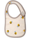 Frugi Bavaglini Buzzy Bee Pacco da 2 - 100% Cotone Bio Bavagli Classici
