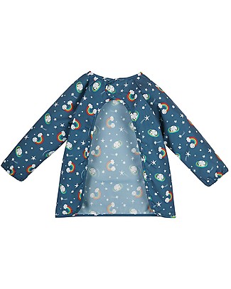 Frugi Bavaglio con Maniche Splashing - Stelle - Tessuto Riciclato! Bavagli Coprispalla